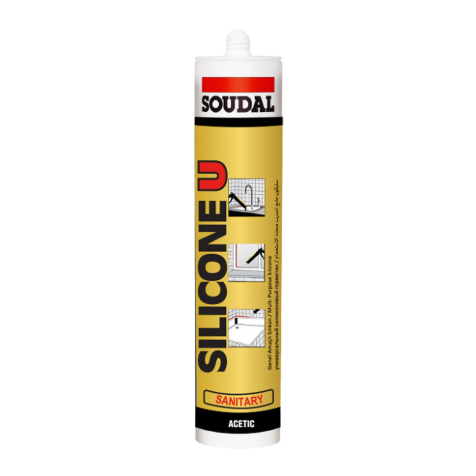 SOUDAL ŞEFFAF SİLİKON 280GR (30)